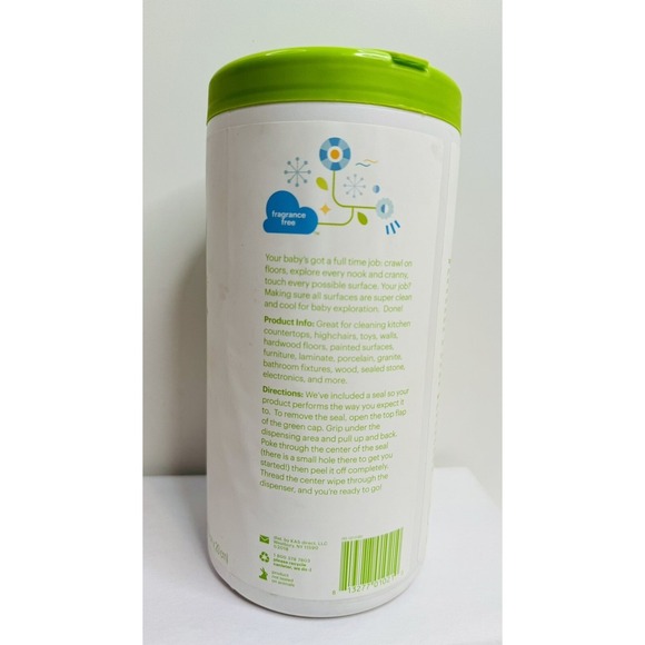 Babyganics All Purpose Surface‎ Wipes - Picture 5 of 8